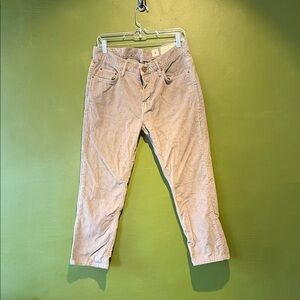 All Saints Men's Corduroy Pants in Beige